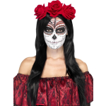 Bentita Halloween Day of the dead cu flori