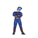 Costum carnaval baieti Capitan America model 1