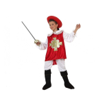 Costum carnaval baieti muschetar rosu