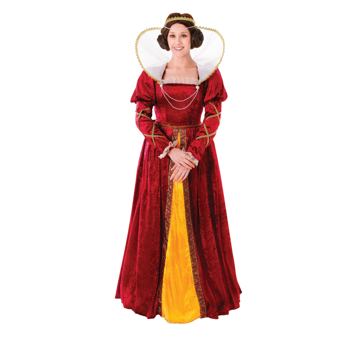 Costum carnaval femei Regina Elizabeth