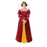 Costum carnaval femei Regina Elizabeth