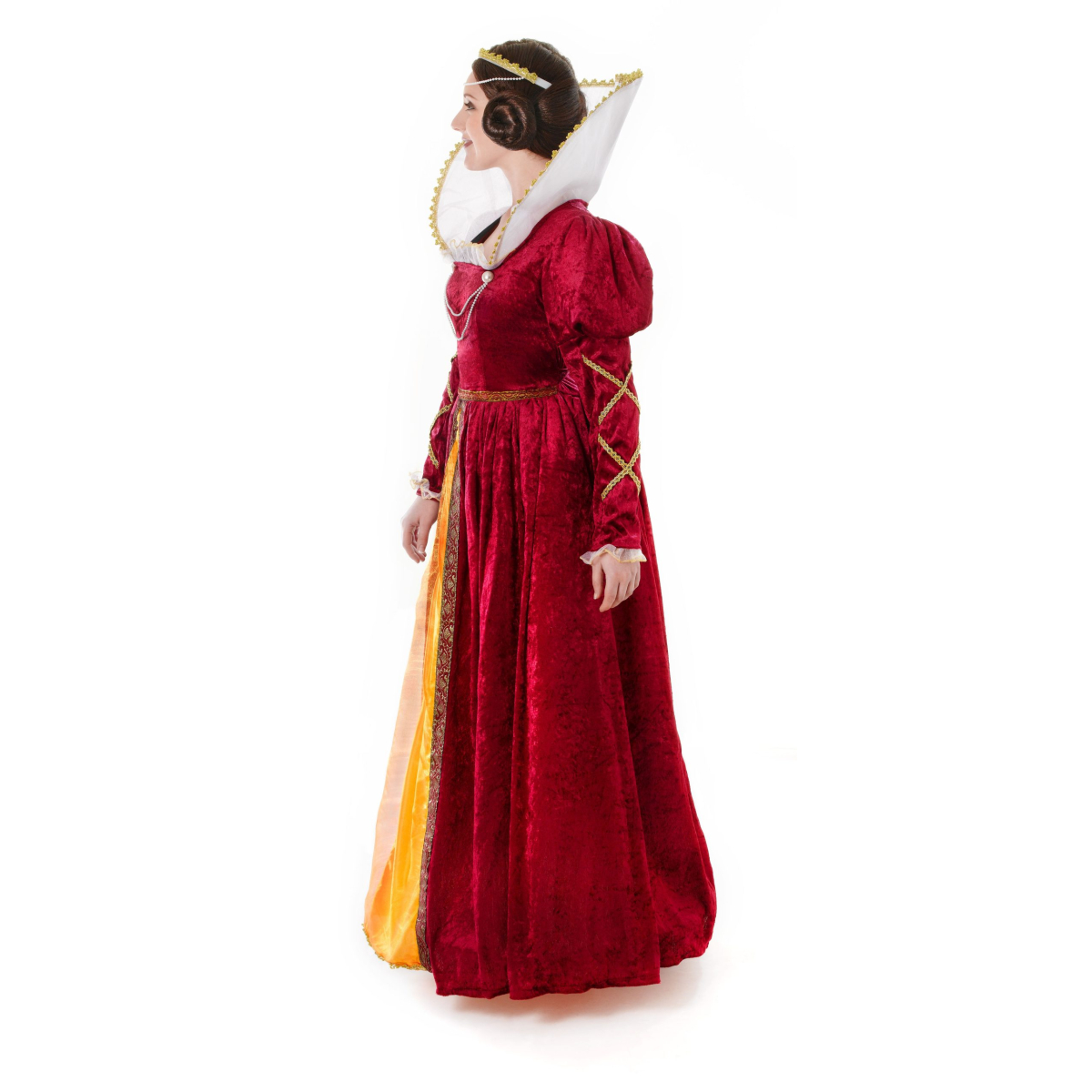 Costum carnaval femei Regina Elizabeth