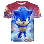Tricou copii Sonic in actiune