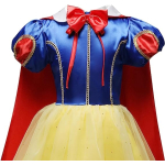 Costum carnaval fete Alba ca zapada cu accesorii