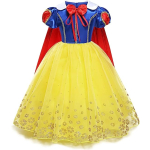Costum carnaval fete Alba ca zapada cu accesorii