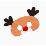 Masca pentru copii Ren cu rosu