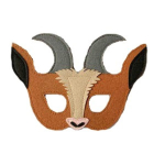 Masca pentru copii Capra maro