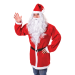 Set peruca si barba Mos Craciun