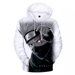 Hanorac adolescenti Anime Naruto, alb
