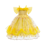 Costum carnaval fete Belle cu floricele