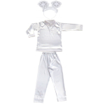 Costum Craciun baieti fulg de nea