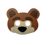 Masca pentru copii Urs maro