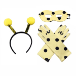 Set serbare fete Albina cu manusi - imagine 3