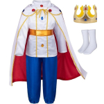 Costum serbare copii Fat-Frumos cu pelerina