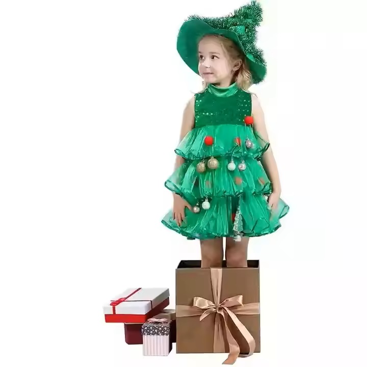 H33edec3086964427bf084c3009da9dc3v.jpg_720x720q50 Costum serbare fete Brad - imagine 1