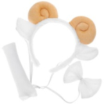 Set serbare Capra, Ied, alb, marime universala