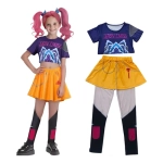 Set Costum si 3 Papusi KPop Demon Hunters, Mira - imagine 3