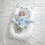 Set Cosulet Multifunctional pentru bebelusi cu Mana Interactiva si set hranire albastru, 0-2 ani - imagine 11