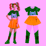 Set Costum si Figurina acrilica KPop Demon Hunters, Mira - imagine 2