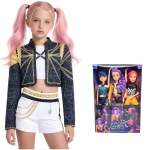 Set Costum si 3 Papusi Cosplay KPop Demon Hunters, Rumi Golden, cu jacheta