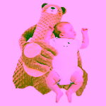 Perna multifunctionala pentru bebelusi, pentru un somn linistit, anticolici, pentru dezvoltarea independentei, pentru acasa si calatorii, 3 luni-2 ani, Ursulet maro