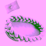 Cosulet cu perna pentru bebelusi, portabil, margini impletite Bumper, bumbac, gri