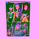 Set Costum cosplay Zoey si 3 Papusi articulate, Demon Hunters K‑Pop, multicolor - imagine 8