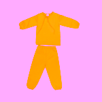 Costum serbare copii Albina, cu masca, galben - imagine 3