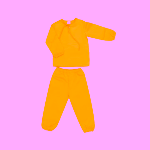 Costum serbare copii Albina, cu masca, galben - imagine 5