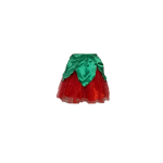 Set serbare fete Floare, fusta si brau