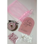 Piercing ureche din titan ASTM F136 placat auriu cu cristale zirconia – model floare - imagine 3