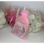 Piercing ureche din titan ASTM F136 placat auriu cu cristale zirconia – model floare - imagine 2