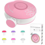 Pila electrica profesionala pentru unghii, pentru bebelusi si copii, ultra‑sigura, culori pastelate roz deschis - imagine 3