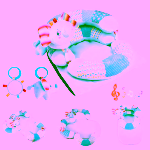 Set multifunctional 4 in 1, saltea de joaca, scaunel, tummy time, perna de alaptare, jucarii senzoriale, multicolor, portabil