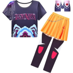 Costum Mira KPop Star, colorat, Demon Hunters - imagine 2