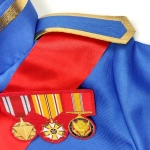 Costum carnaval baieti Print Cenusareasa, albastru - imagine 5