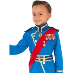 Costum carnaval baieti Print Cenusareasa, albastru - imagine 2