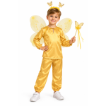Costum carnaval copii fluture galben