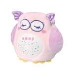 Bufnita dragalasa de plus cu proiector si lumina de veghe, muzica, „Starry Skies Animal Soother” – Jucarie muzicala pentru somnul bebelusilor - imagine 4