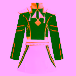 Costum fete K-Pop ZOEY– White Golden Idol Edition - imagine 2