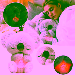 Jucarie plus Koala cu Lumina de Veghe si Sunete Relaxante, miscare de respiratie pentru nou-nascuti 0+ luni - imagine 7