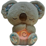 Jucarie plus Koala cu Lumina de Veghe si Sunete Relaxante, miscare de respiratie pentru nou-nascuti 0+ luni - imagine 6