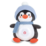 Pinguin de Plus Interactiv cu Lumini, Muzica – Jucarie de Somn si Joaca pentru Bebelusi si Copii, multicolor - imagine 5
