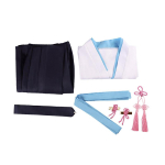 Costum fete Anime Kamisato Ayaka Cosplay, Genshin Impact, costum si peruca - imagine 3