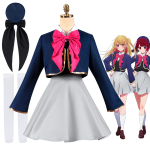 Costum Cosplay Ruby Hoshino – Oshi no Ko, Uniforma Completa, Arima Kana