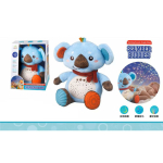 Ursulet Koala de plus cu proiector si lumina de veghe, muzica, „Starry Skies Animal Soother” – Jucarie muzicala pentru somnul bebelusilor - imagine 5