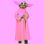 Costum Copii Grogu Baby Yoda – Roba cu Gluga si Urechi, Cosplay Star Wars
