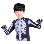 Costum Halloween copii Schelet mulat - imagine 4