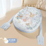 Cosulet Baby Nest antiregurgitare pentru bebelusi, inclinat, cuib de dormit cu brate din plus pentru linistire, Albastru, 0-12 Luni - imagine 5